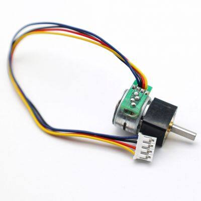 6V 12V 15mm PM Stepper Motor GA12-15BY With Gearbox Black Case photo-5