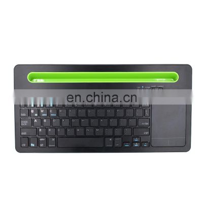 New Arrival Multi Device Keyboard Trackpad Mouse Keyboards Double Blue tooth Dual Mold Wireless Keyboard