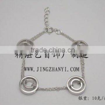 Rings Bracelet in Sterling Silver--OEM
