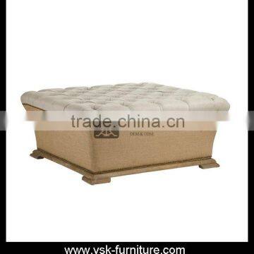 OT-057 Hotel Bedroom Furniture Bed Stool Side Stool