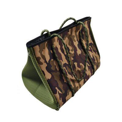 Multipurpose Wet Tote Bag Large Neoprene Waterproof Shoulder Beach Bag