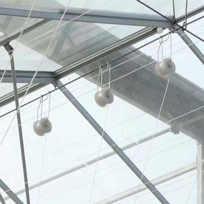 Agriculture Greenhouse Tomato Hook Ear Clips Roller Hooks With Twine PVC Hanger photo-3