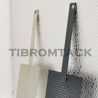 TIBROMTACK Electrochemical Titanium Anode Mesh With MMO Ruthenium Iridium Coating and Cathode Mesh Without Coating, GHR030-1 photo-4