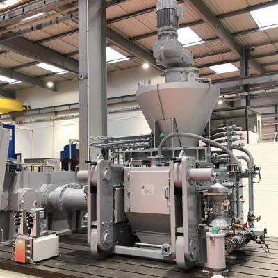 Iron powder hot roller press Grinding machine ash degreasing and pressing equipment Particle steel hot briquetting equipment