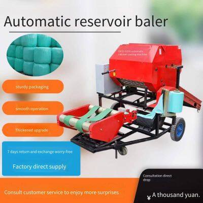 Vertical Hydraulic Feed Baler, Sawdust Compression and Straw Briquetting Machine, Horizontal Square Baler photo-2