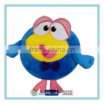 2014 3D plush face animal pillow