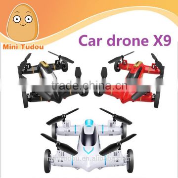 hot sales Syma X9 2.4G 4CH 6-AXIS Gyro Flying Car Rc Quadcopter Drone 3D Rolling