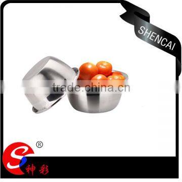 big fruit basin/ stainless steel vegetable container/ kitchen accessories