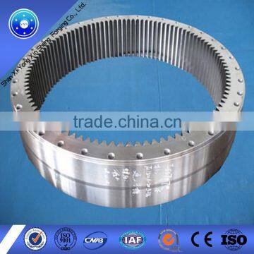 JIS standard M2 T20 material C45 steel metal small sintered helical ring gear