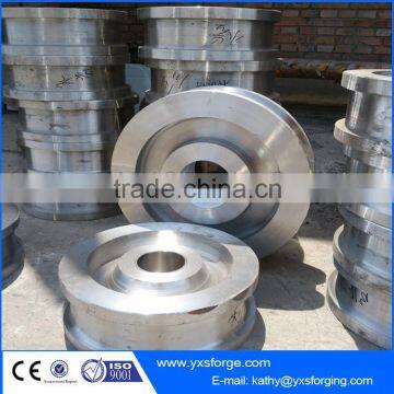 Good quality double-beamed crane wheel