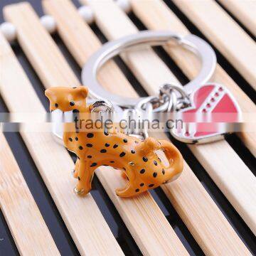 Animal Key Chain Key Ring Good Price Pet Cheetah Keychain photo-3