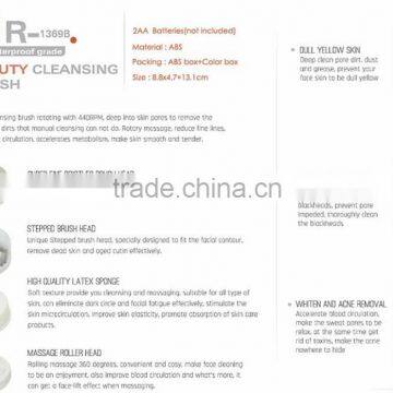 Christmas Gifts Best Selling Skin Care Tool Face Wash Cleansing Brush photo-3