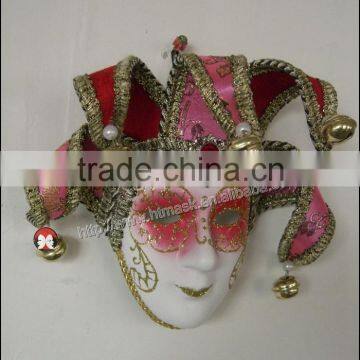Home Decoration Mask Very Funny Hand Craft Antique Dacron Lacquer Small Decoration Unique Gift Mask photo-2