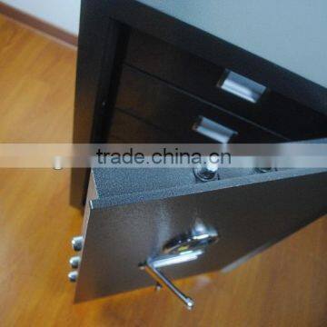 Strong Metal Steel Fingerprint Drawer Safe Box