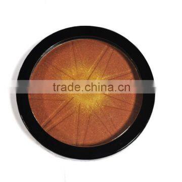 transparent cap star shaped bronzer compact powder