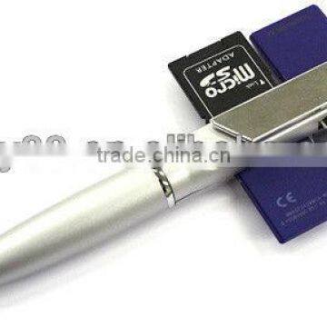 Popular promotional gift ballpen usb flash memory drive