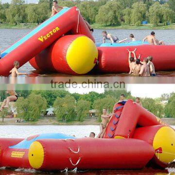 inflatable floating water slide / banzai inflatable water slide / largest inflatable water slide