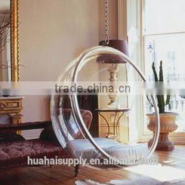 hot sell swing or hanging clear acrylic bubble chair