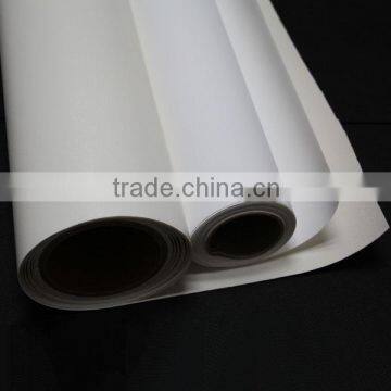 Bright white coated fine art paper prints blank stretched polycotton canvas paper 380gsm for solvent media printer