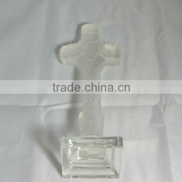 hanging crystal cross,engravable crystal crosses,religious crystal cross