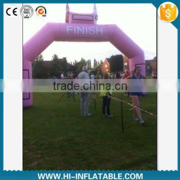 Outdoor cheap inflatable finish / start line arch, inflatable racing arch No.ar024 for sale