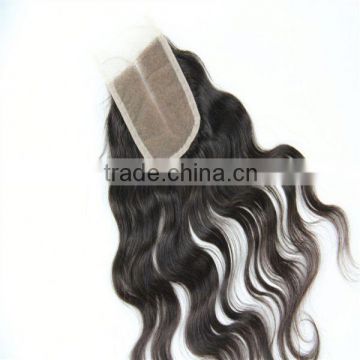 2013 new arrival middle part hair closure