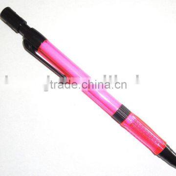 side click plastic mechical pencil with sharpener