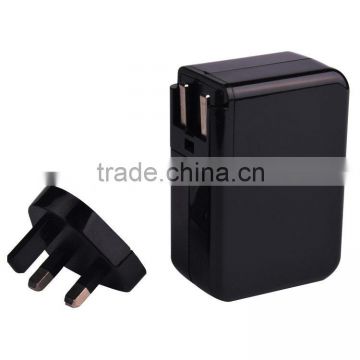 20w 5v4a four usb replaceable plug switch power supply