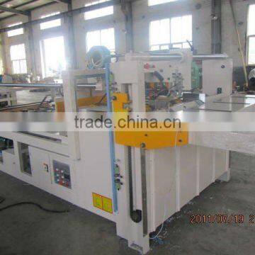 Semi-automatic gluer machine for corrugated board box