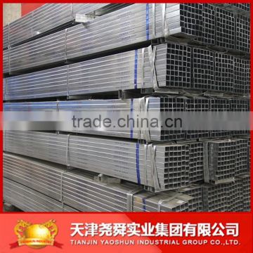 pregalvanized square rectangle steel hollow section thickness 0.8mm 0.9mm 1.0mm