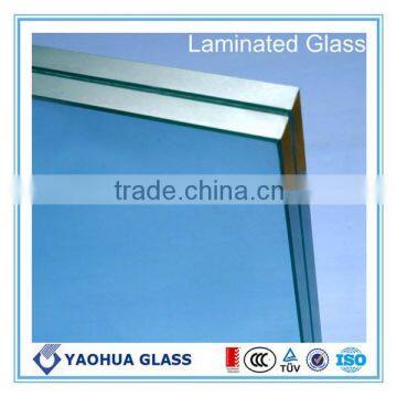 frosted tempered glass, laminated glass factory shandong yaohua