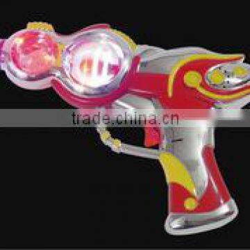 Flashing LED Space Pistol Blaster Gun Light up with Firing Sound Effect Kids Toy with Holster