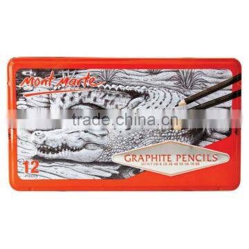 Mont Marte Graphite Pencils 12pce
