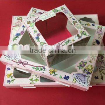 Fashion Design Box for Cosmetics Packaging Paper Box, Paper Box With Pvc Window photo-2