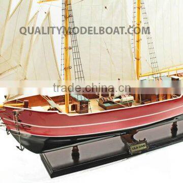 LILA DAN HAND MADE WOODEN SHIP MODEL VIET NAM