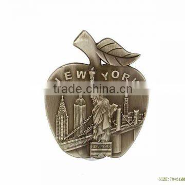 New York Magnet the Statue of Liberty Fridge Magnet Big Apple the Empire State Building Metal Magnet