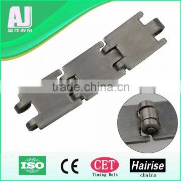 Steel table top conveyor chain for packing industry