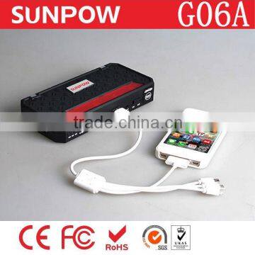 SUNPOW 12000mAh G06A mini battery booster car starter