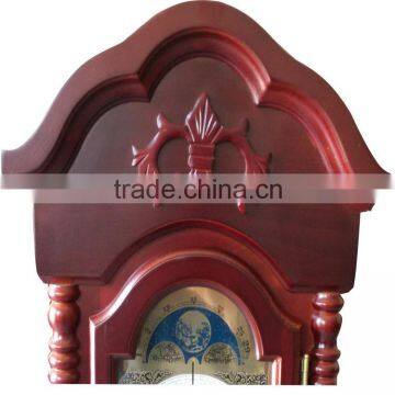 Hot Selling Wood Floor Mat Alarm Clock With Pendulum photo-3