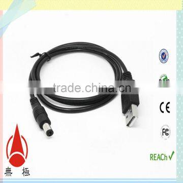 New fashion usb dc 5521 jack cable