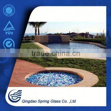 Landscaping Blue Glass Rocks China Supplier