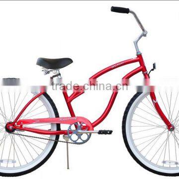 26" women black beach cruiser/beach cruiser bike/beach cruiser bicycle