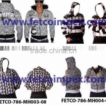 Printed Hooded Jacket