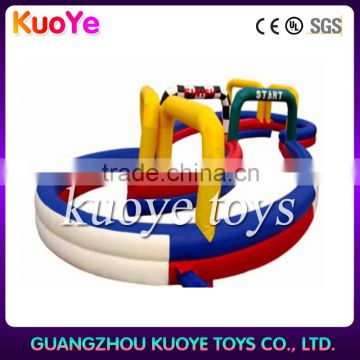 inflatable sport track,china inflatable track for go kart,inflatable track for event