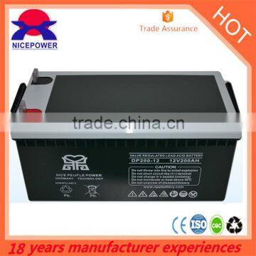 2015 Canton Fair 200ah sealed lead acid battery UPS battery