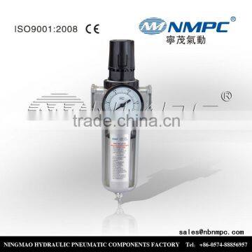 pneumatic air filter+regulator, air pneumatic filter regulator made in china