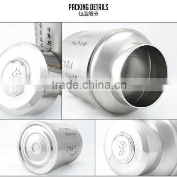Airtight Stainless Steel Round Tea Sugar Coffee Storage Containers 2015 photo-6