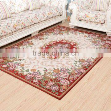 Luxury woven axminster carpet_Qinyi