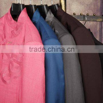 New Products 2016 High Quality Low Investment High Profit Business Oem Factory Dark Grey Pictures Formal Dress Men Wedding Suits photo-4