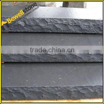 Prefabricated China g684 black outdoor basalt lava stepping stone